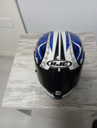 Casco HJC RPHA 10 Azul/Blanco