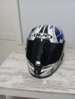 Casco HJC RPHA 10 Azul/Blanco