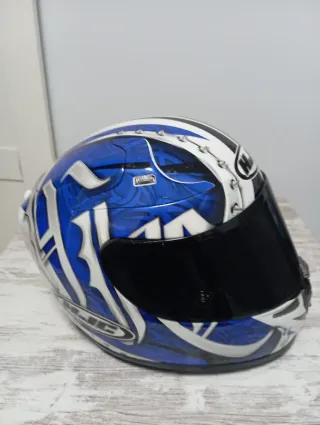 Casco HJC RPHA 10 Azul/Blanco