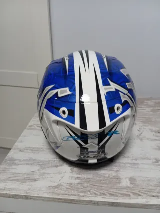 Casco HJC RPHA 10 Azul/Blanco
