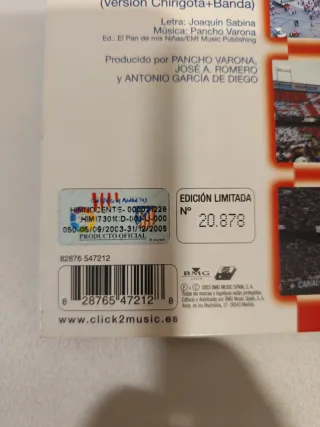 Joaquín Sabina Motivos de un Sentimiento Atleti