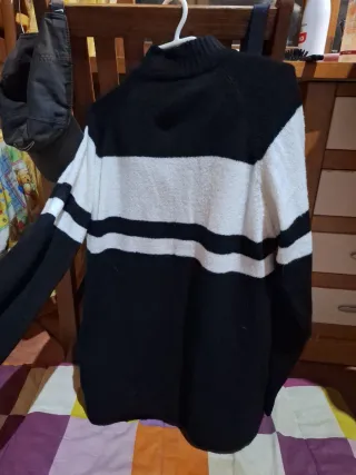 Jersey negro y blanco EST. 1990