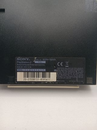 PlayStation 2 Slim Nera - Per Ricambi