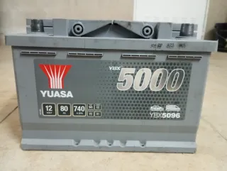 Batería Yuasa YBX5096 740A 12V 80Ah