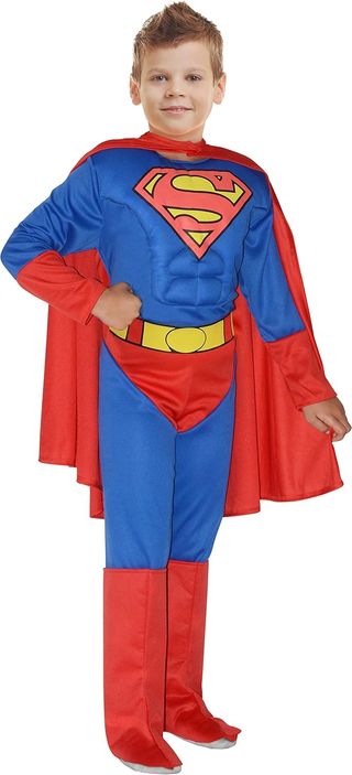 Ciao- Superman disfraz niño original DC Comics con