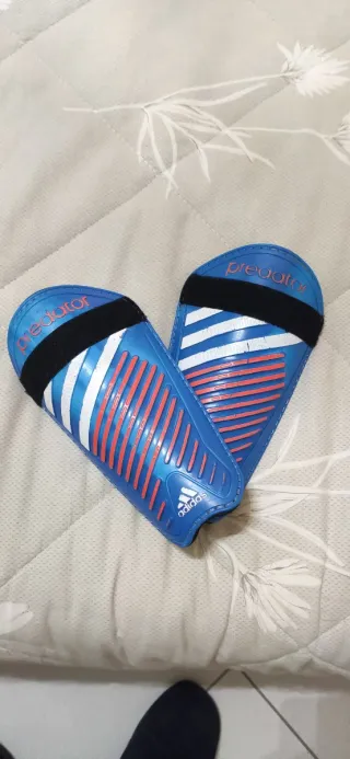 Parastinchi Adidas Predator Blu/Rosso