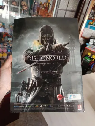 Display Publicitario Dishonored PS3 XBOX 360