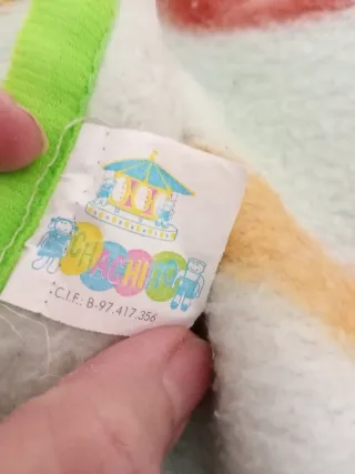 Manta para Cuna, Chachito, 156x112 cm