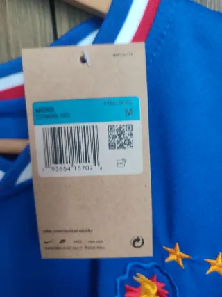 Camiseta futbol hombre Francia Nike, Talla M.