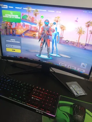 Monitor MSI 27 pulgadas 240Hz 2560 x1440p VA Curvo