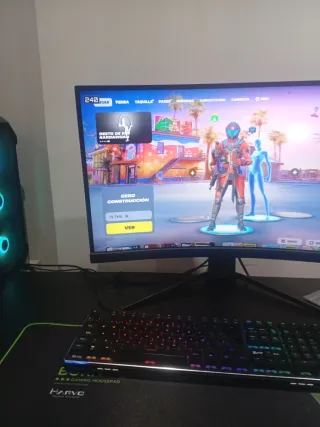 Monitor MSI 27 pulgadas 240Hz 2560 x1440p VA Curvo