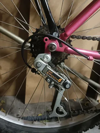 Bicicleta MTB Trekking 26 cuadro bajo