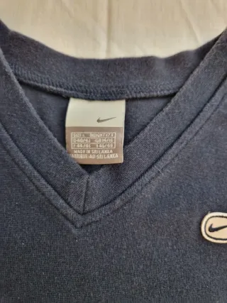 Felpa Nike Vintage College Anni '90 Blu