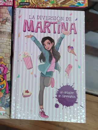 Libro juvenil  "La diversión de Martina"