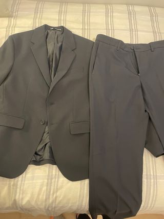 Traje Zara azul marino Hombre