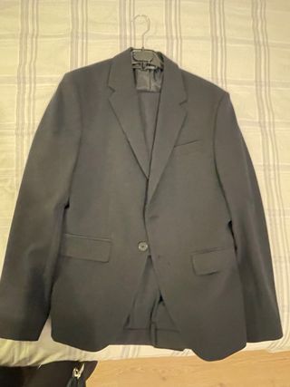 Traje Zara azul marino Hombre