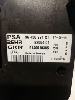 MANDO CLIMATIZADOR CITROEN XSARA PICASSO (8)