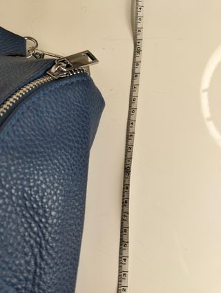 Marsupio blu 100% cotone