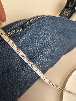 Marsupio blu 100% cotone