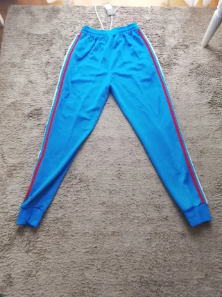 Pantalón chándal Adidas Italia Azul