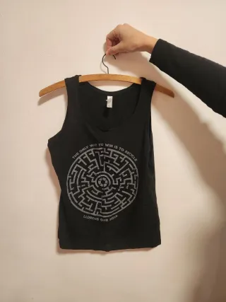 Camiseta tirantes runa reciclaje