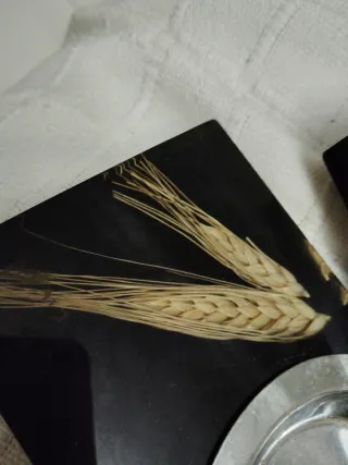 Antiguo juego escritorio: mechero, cenicero, boli