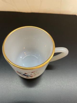 Juego café Arcopal antiguo flores