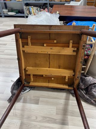 Mesa danesa ovalada extensible