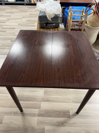 Mesa danesa ovalada extensible