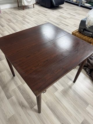 Mesa danesa ovalada extensible