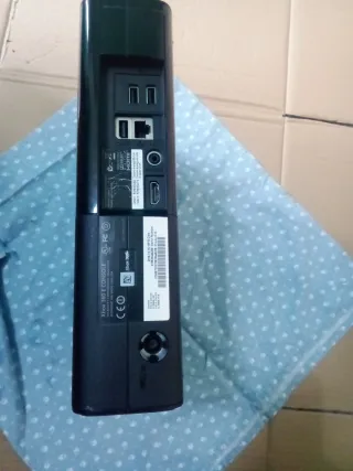 Consola Xbox 360 Negra + Mando y Juegos ,