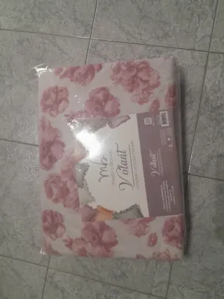 Lenzuola flanella rosa e bianco