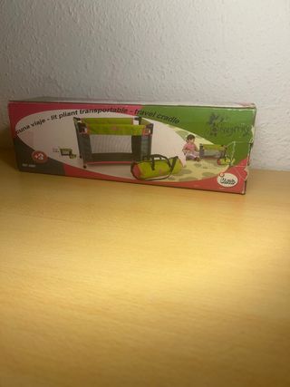 Cuna de viaje plegable para muñecas