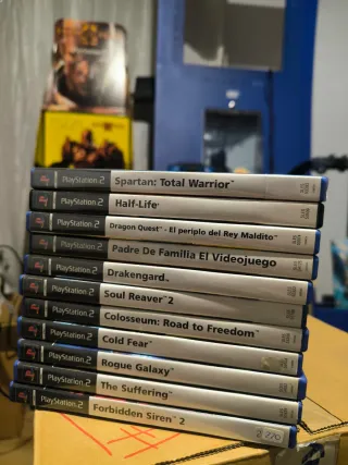 Pack 11 Juegos PS2 Pal España