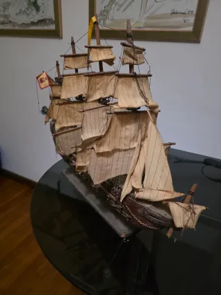 Maqueta Barco Antiguo Velero