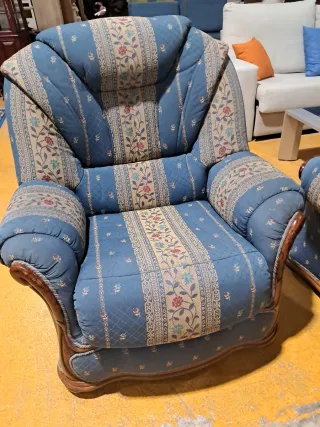 Tresillo mas butaca Clásica