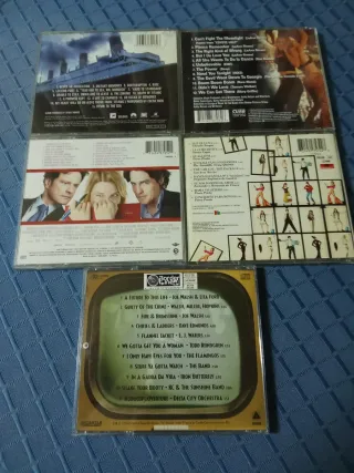 Lote 5 Bandas Sonoras Películas Originales