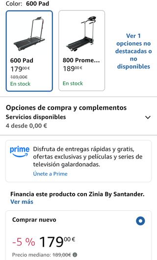 Cinta de andar plegable CECOTEC