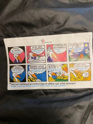 Abrigo Moncler Negro Talla M