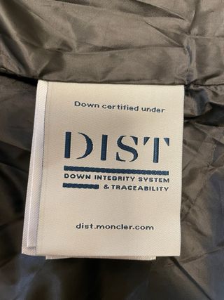 Abrigo Moncler Negro Talla M