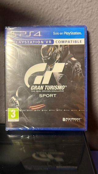 PS4 Silver 1TB Gran Turismo Sport Edición Limitada