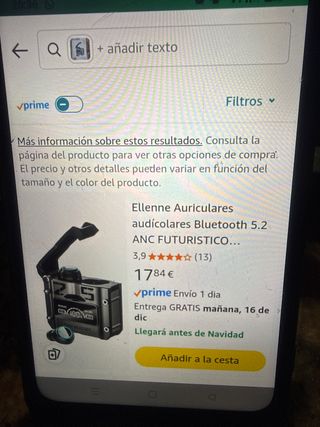 Cascos inalámbricos Ellenne Bluetooth 5.2 ANC