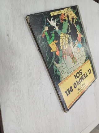 TINTIN EL TEMPLO DEL SOL SEGUNDA EDICION