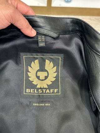 Chaqueta Belstaff Negra Piel talla-50