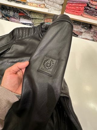 Chaqueta Belstaff Negra Piel talla-50