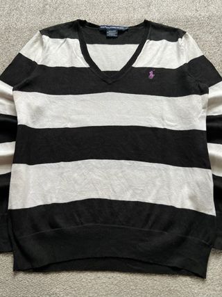 Jersey Ralph Lauren Negro y Blanco