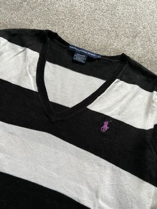 Jersey Ralph Lauren Negro y Blanco