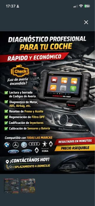 servicio de mecánica a domicilio económico