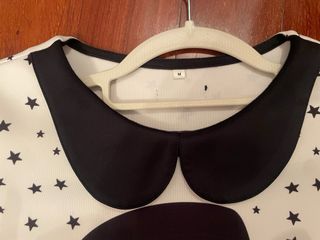 Vestido Aire Retro Estampado Estrellas