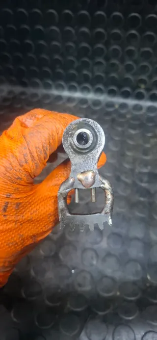 Eje selector cambio Suzuki RM 125 90